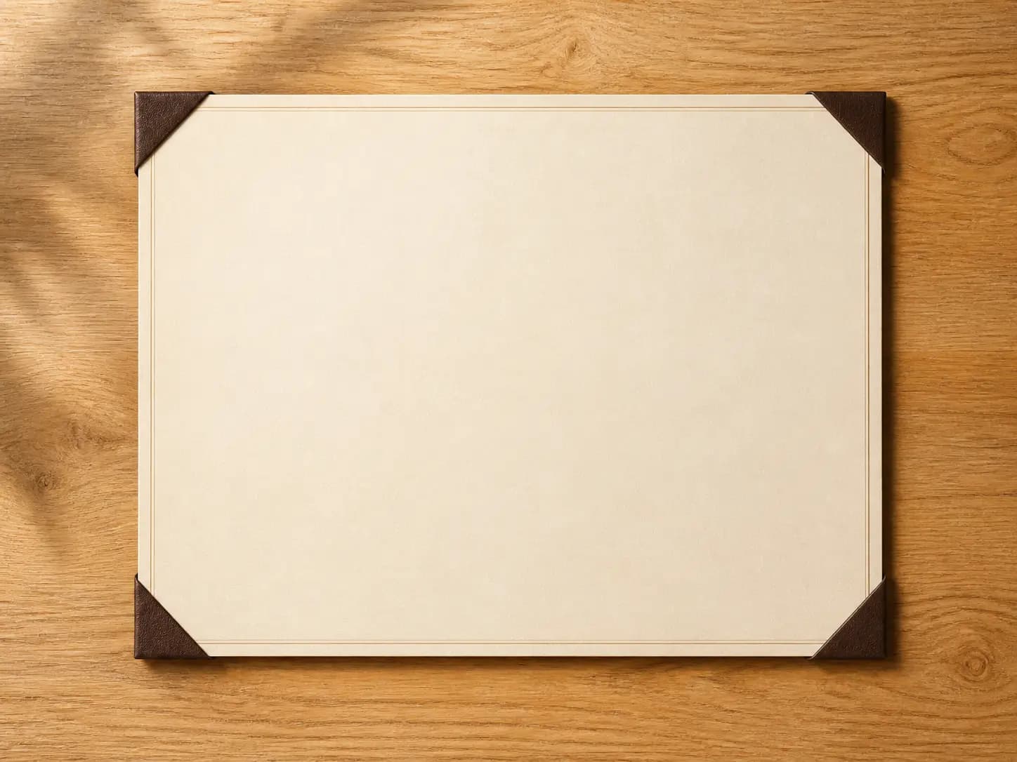 Digitalización de una carta de restaurante a partir de una fotografía
